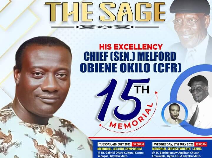 Chief Melford Obiene Okilo eulogised at 15th Memorial lecture